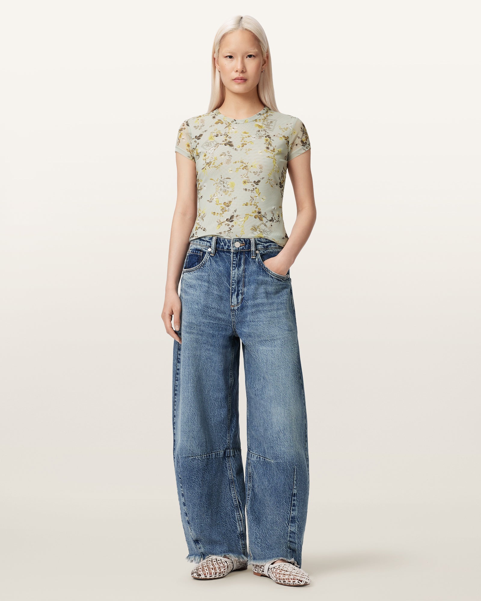 Ellie Mesh Tee