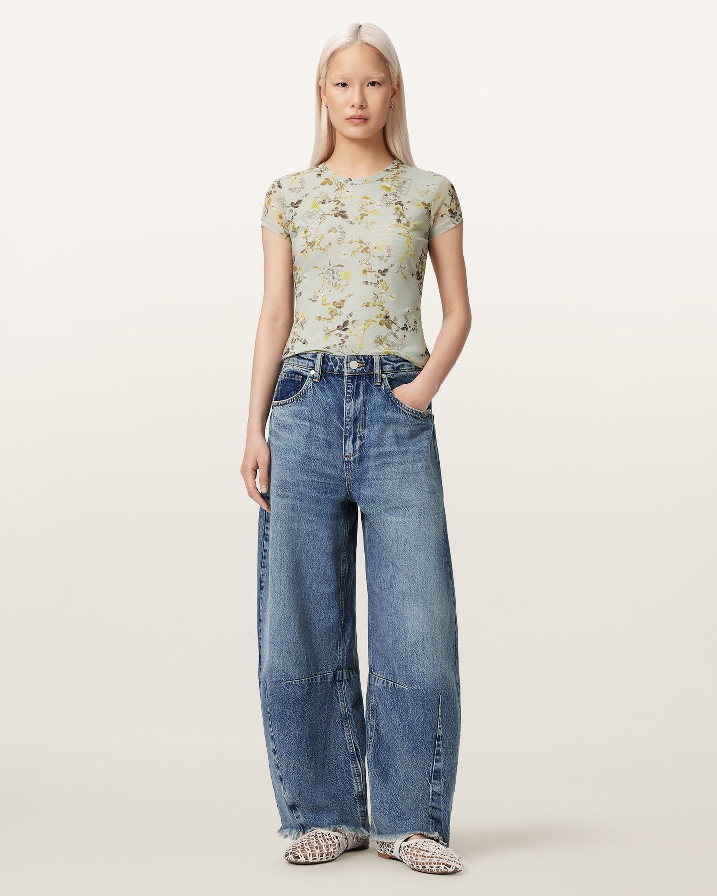 Ellie Mesh Tee
