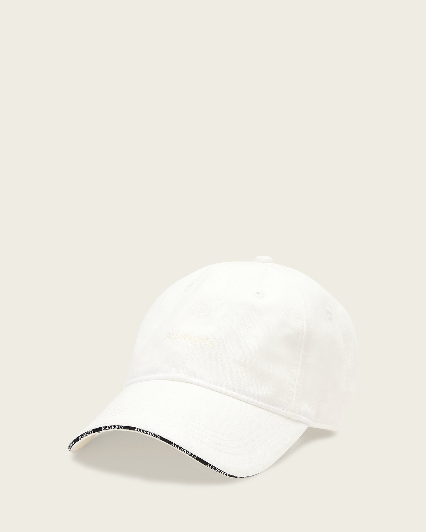 Chalk White Color Billie BB Cap from AllSaints