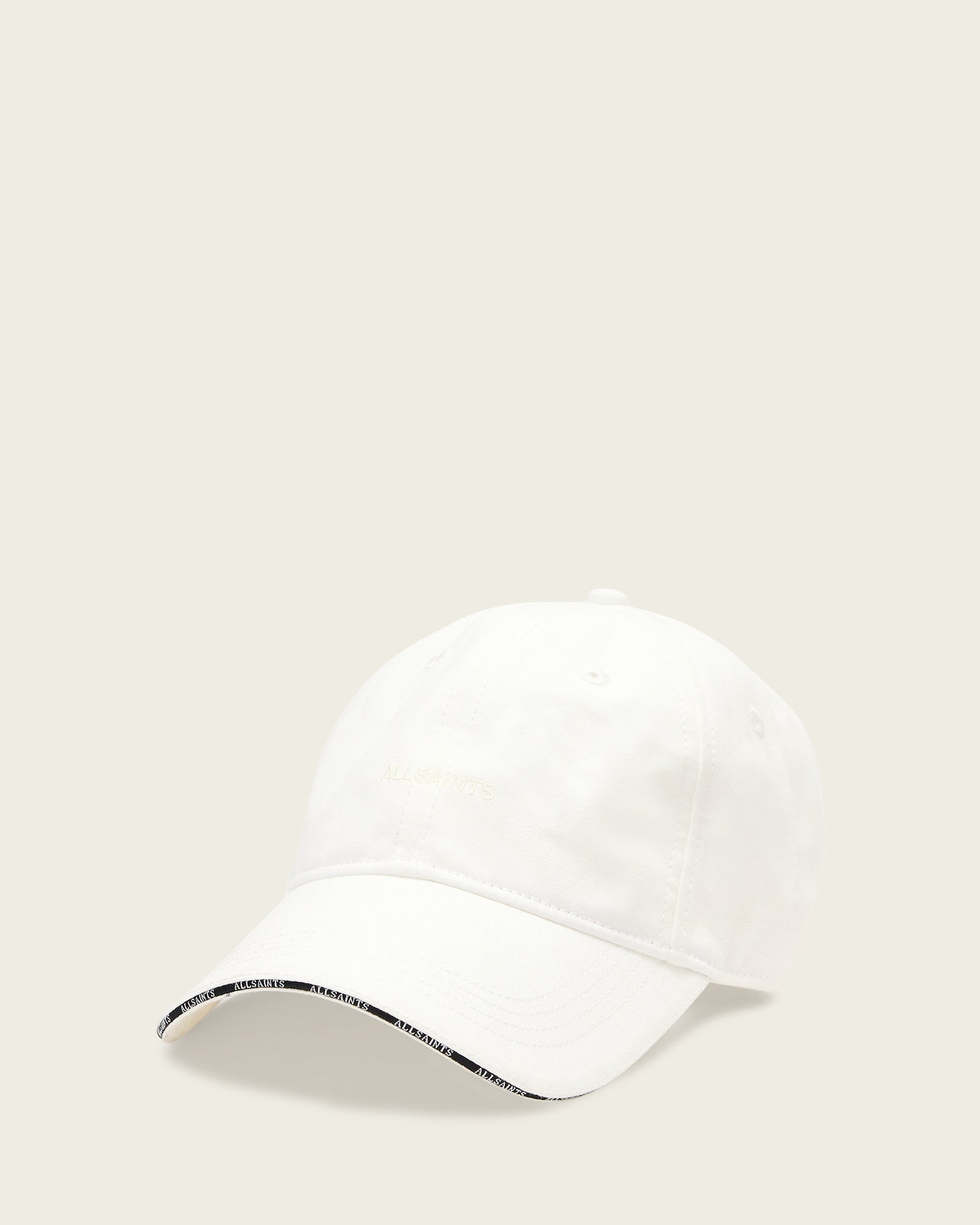 Chalk White Color Billie BB Cap from AllSaints