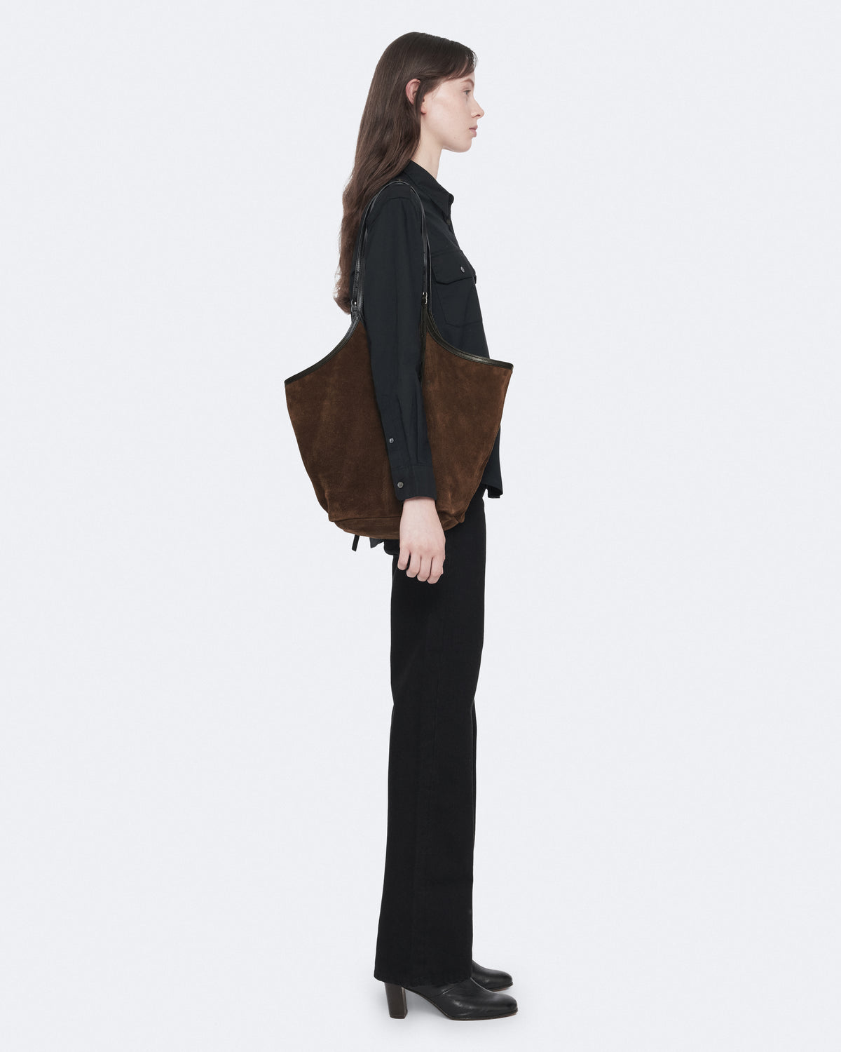 Siloh Suede Ovrspill Bag