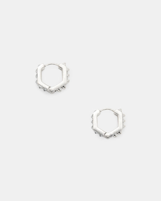 Rianne Hex Chunky Hoop Earrings