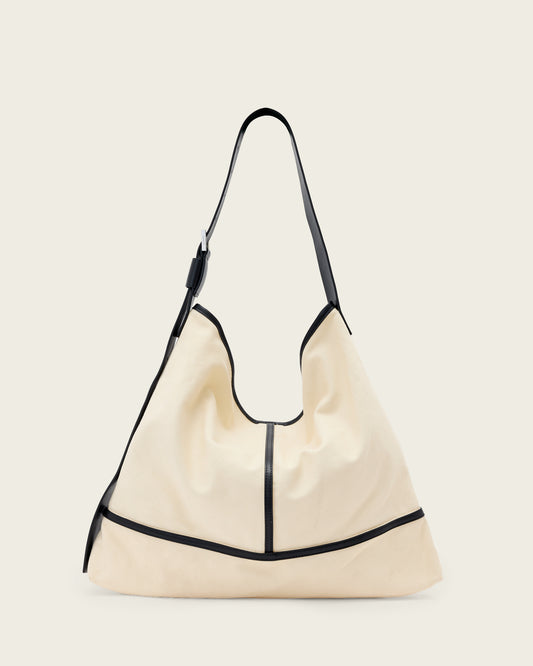 UNBLEACHED WHITE Color Asha Canvas Shoulder from AllSaints