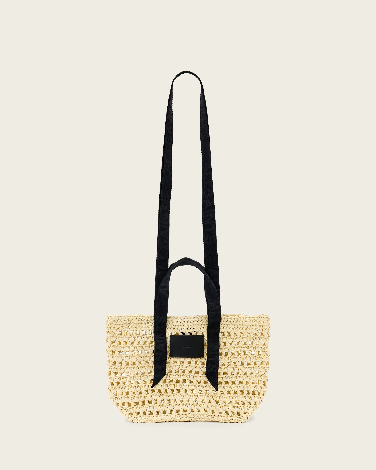 UNBLEACHED WHITE Color Celayne Paper Mesh Bag from AllSaints