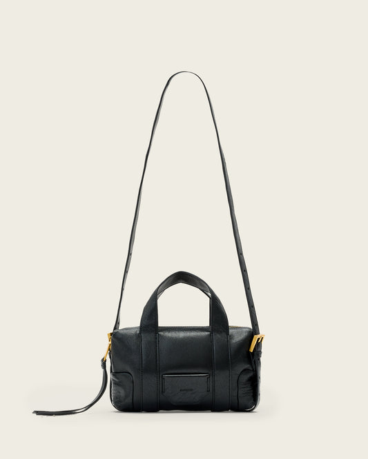 Black Color Ares G Compact Crossbody Bag from AllSaints