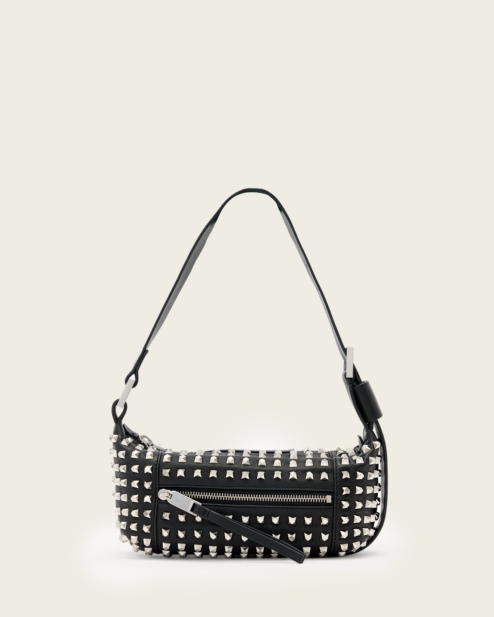 Black Color Vega Emb Mini Shlouder Bag from AllSaints