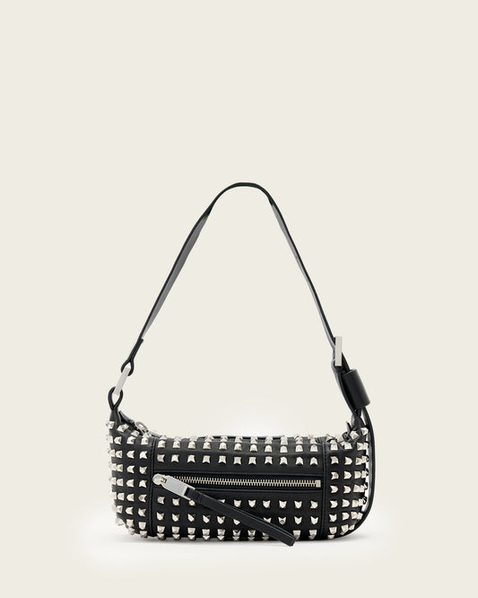 Black Color Vega Emb Mini Shlouder Bag from AllSaints