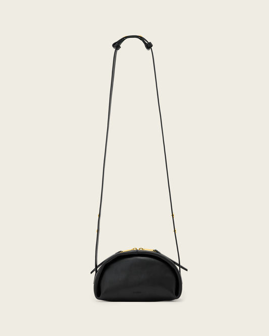 Black Color Rosalie Arc Crossbody Bag from AllSaints
