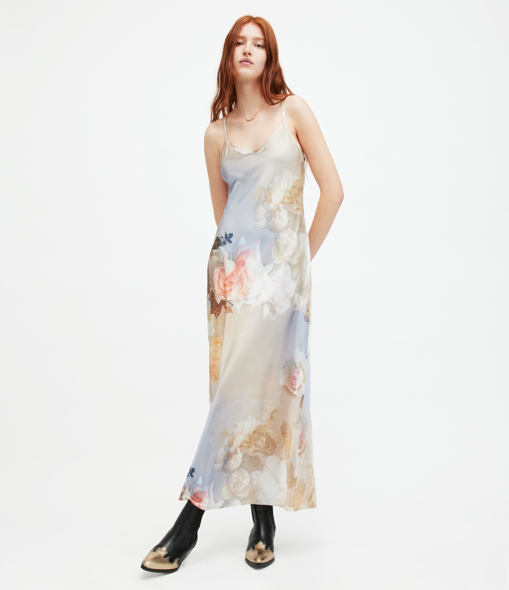 Bryony Rosalia Dress - AllSaints Hong Kong