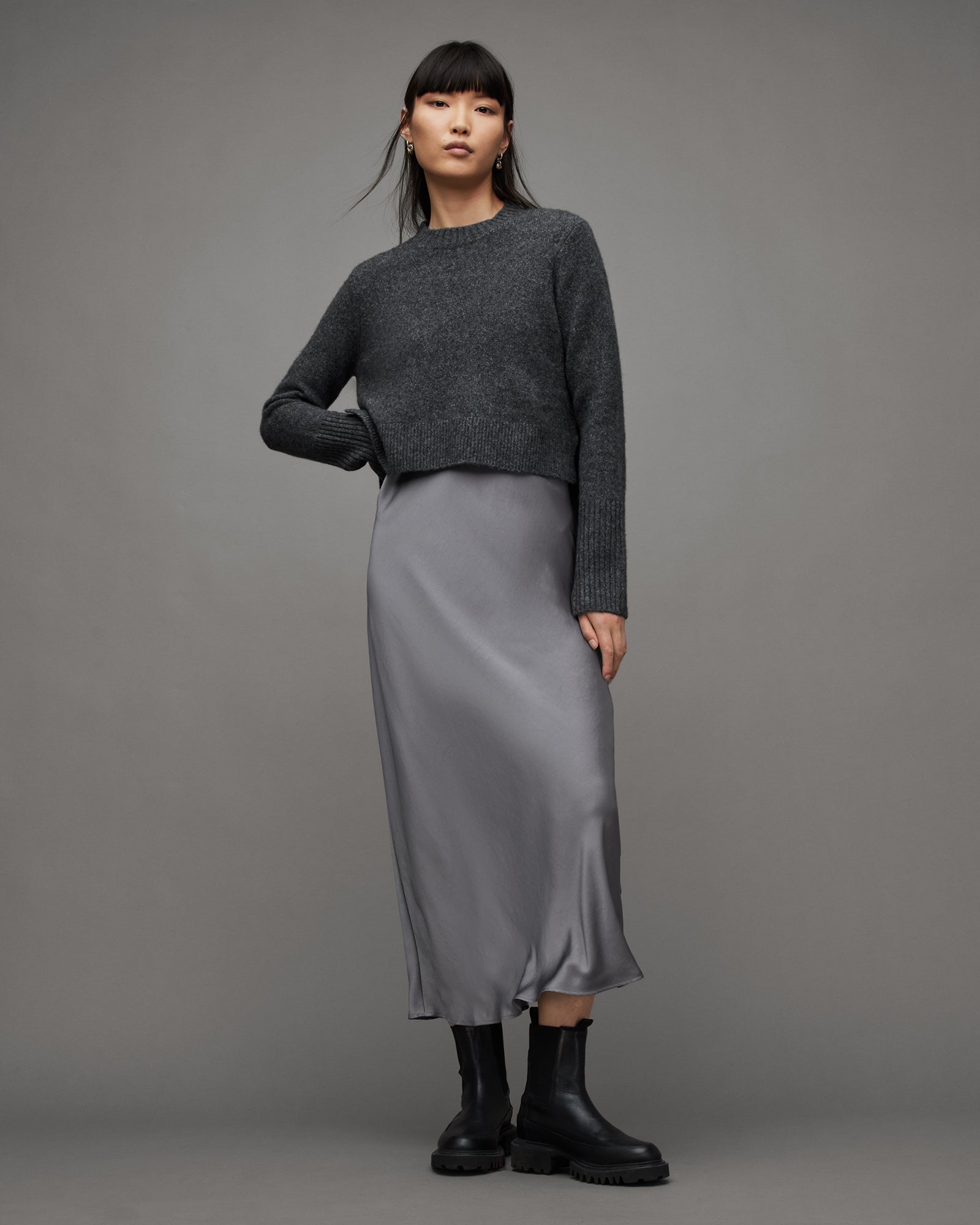 Tierny Crew Neck 2-in-1 Dress