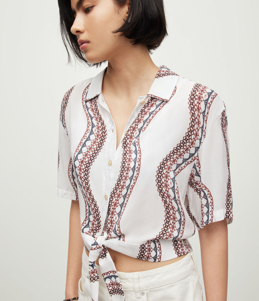 Leni Leticia Shirt - AllSaints Hong Kong