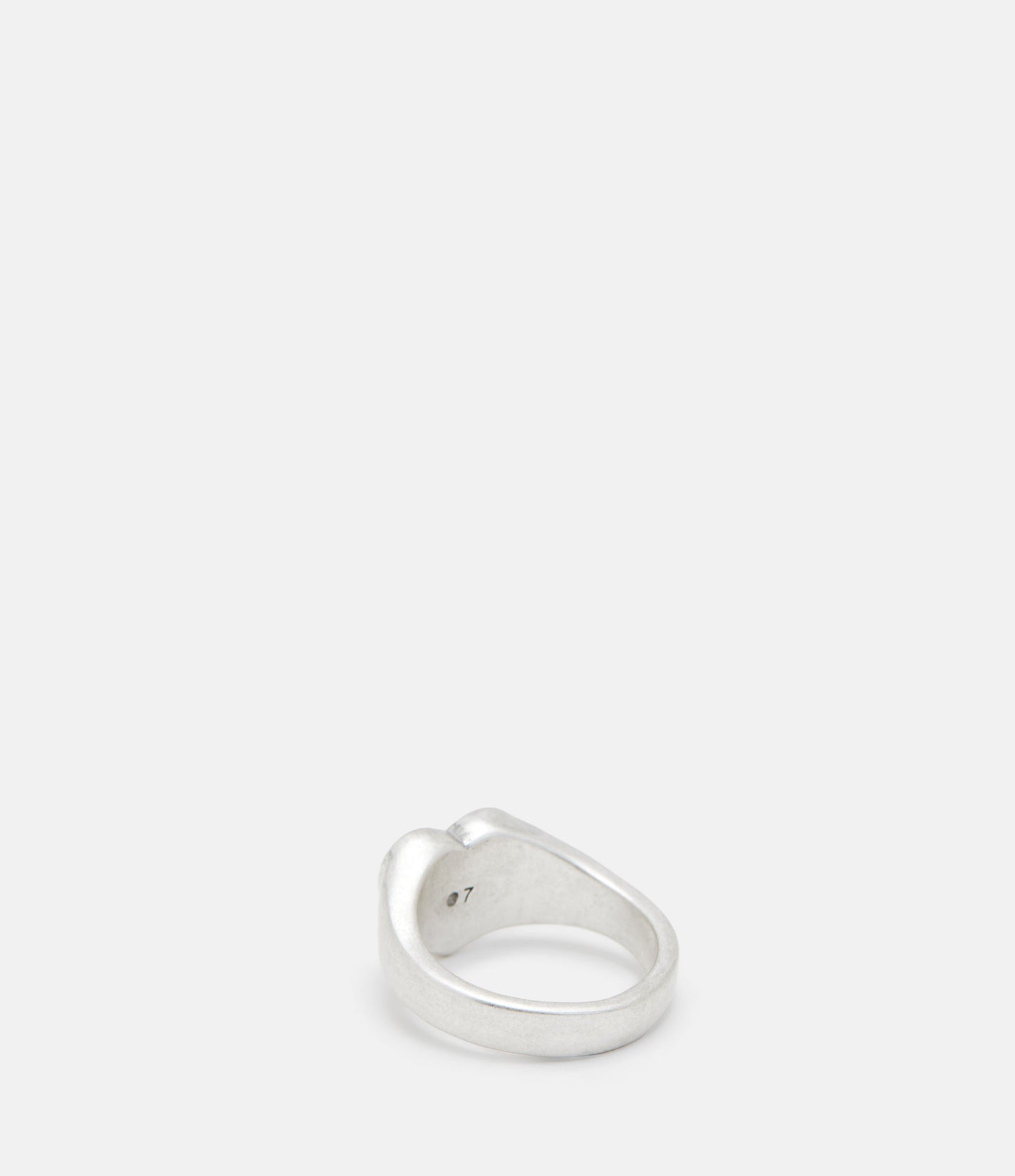 Obi Two Tone Heart Shaped Ring