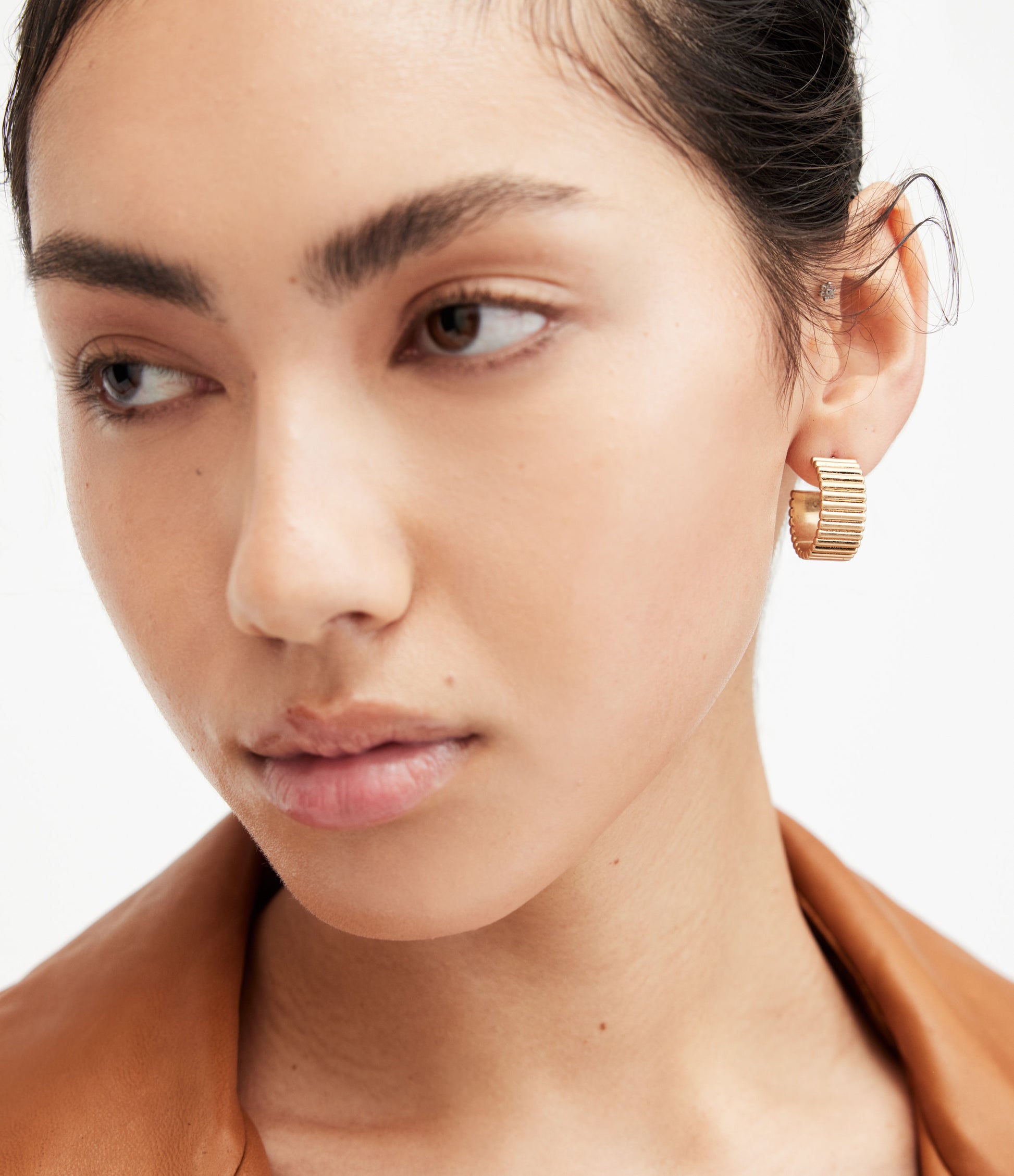 Darcy Hoops Earrings - AllSaints Hong Kong