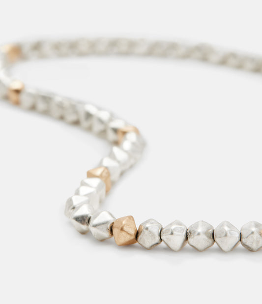Hallie Hexagon Beaded Necklace