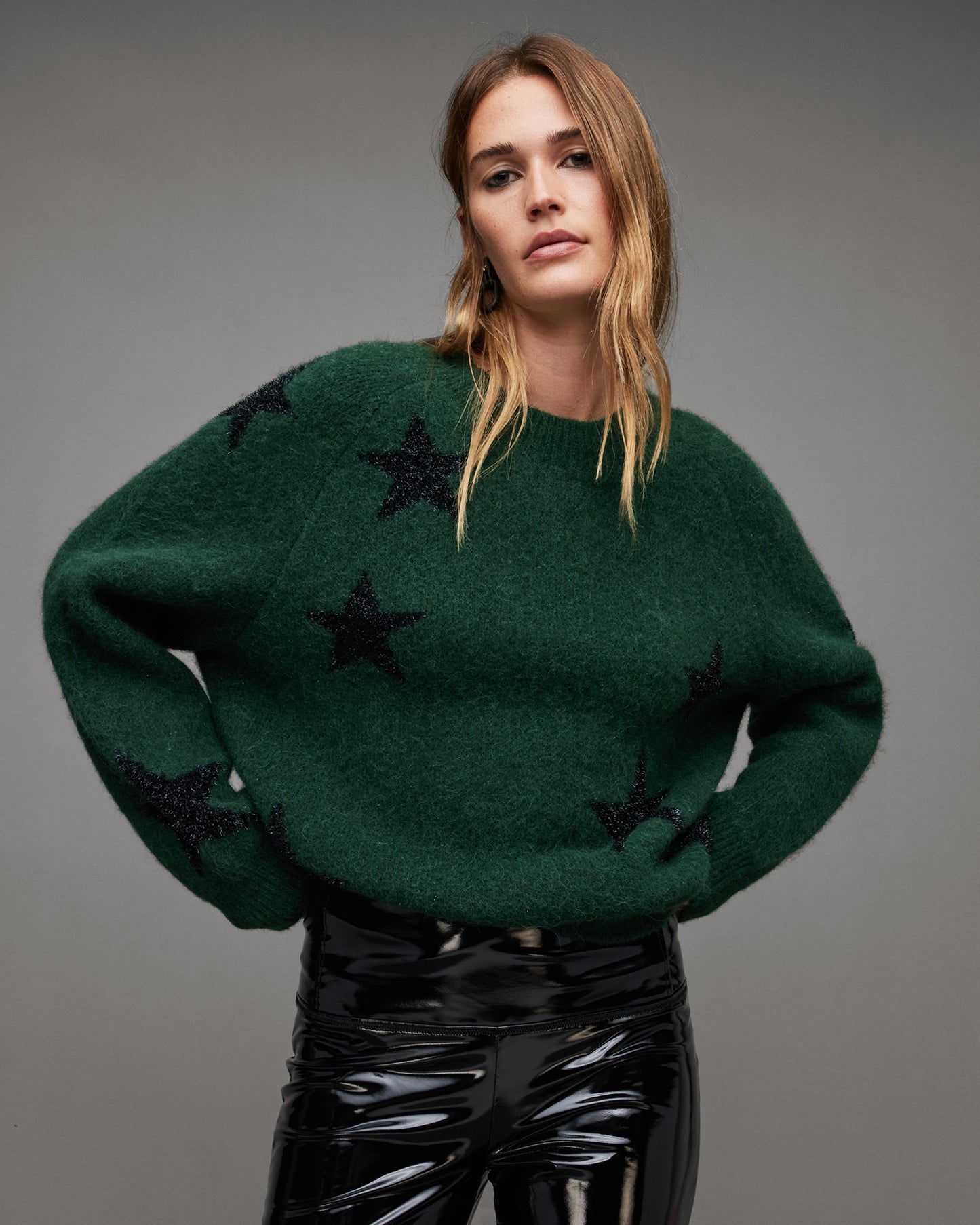 Star Tinsel Jumper