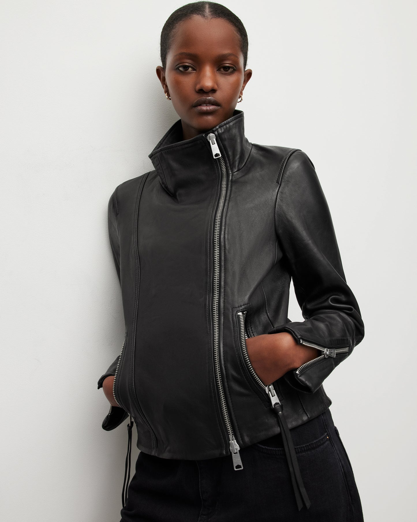 Ellis Biker Leather Jacket