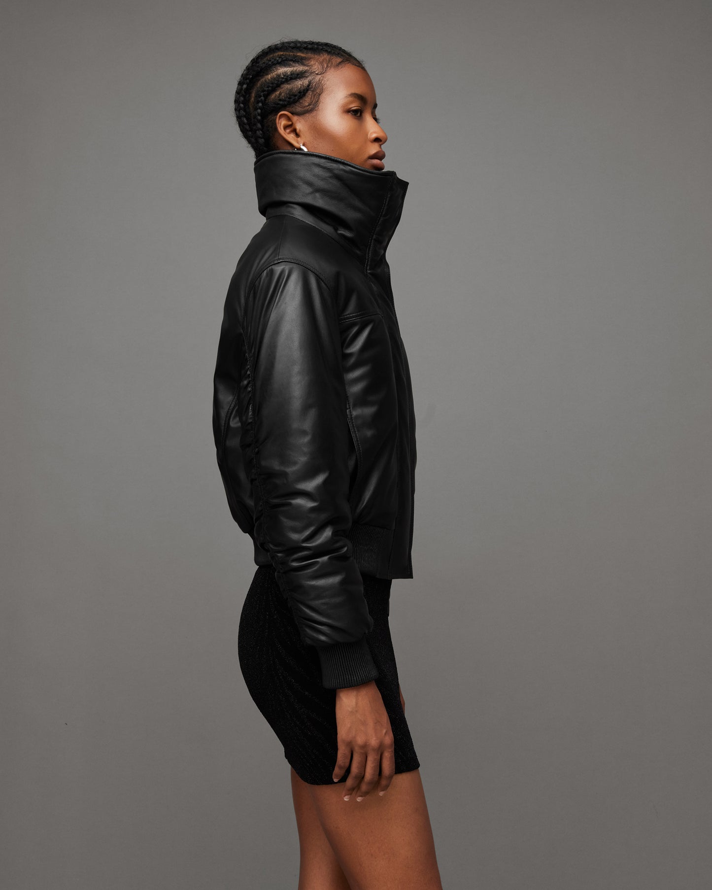 Sloane Padded Leather Jacket