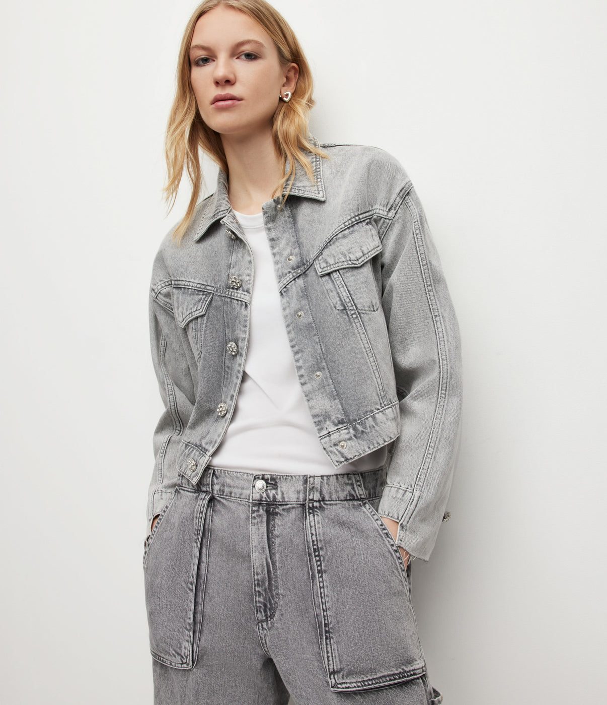 Patch Diamante Jacket | Womenswear | AllSaints HK – AllSaints Hong Kong