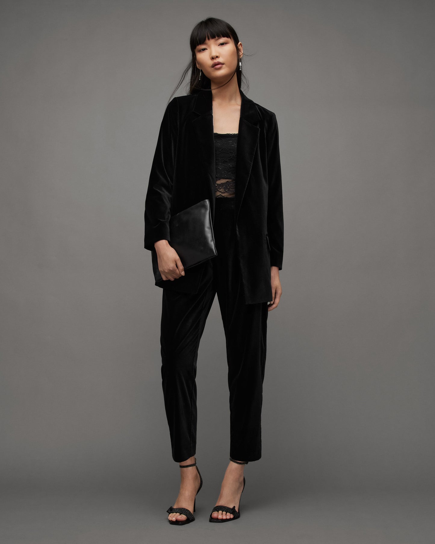 Aleida Velvet Blazer