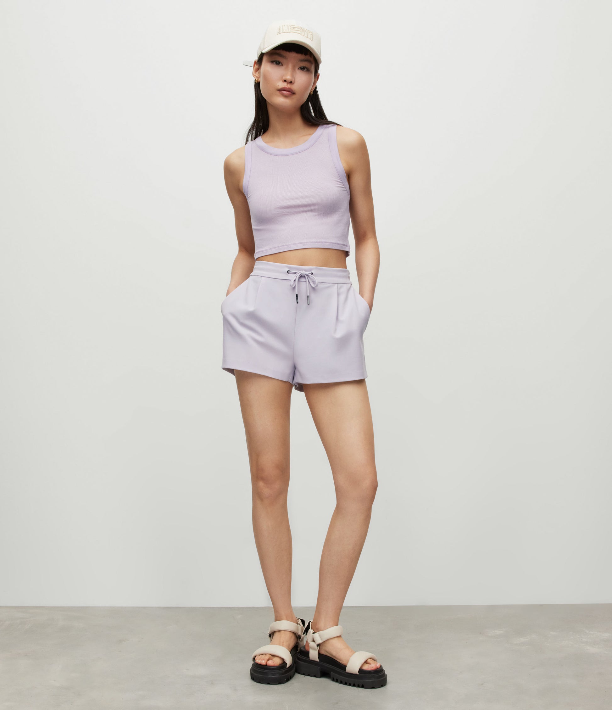 Aleida Tri Shorts - AllSaints Hong Kong