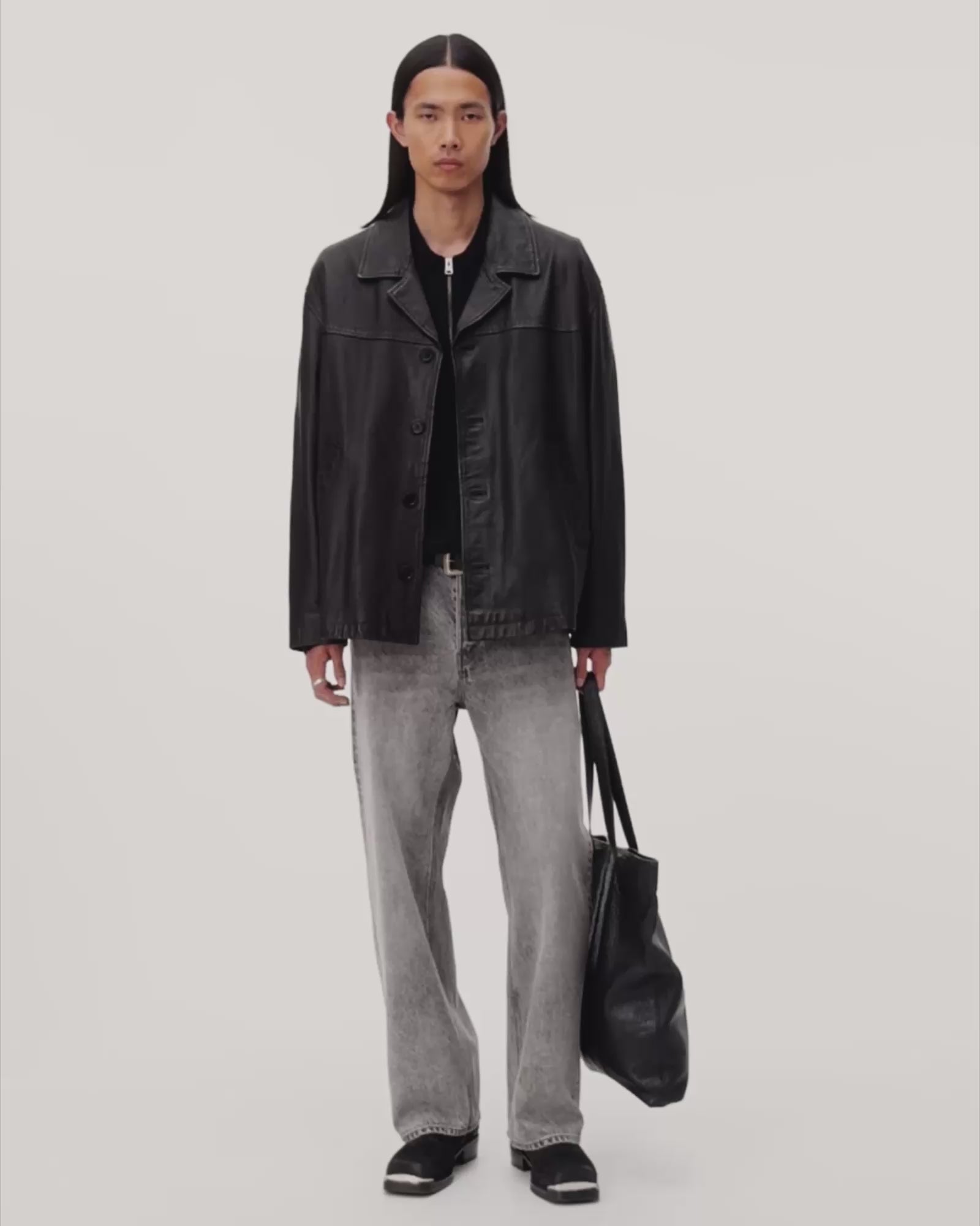 Bradwell Leather Coat