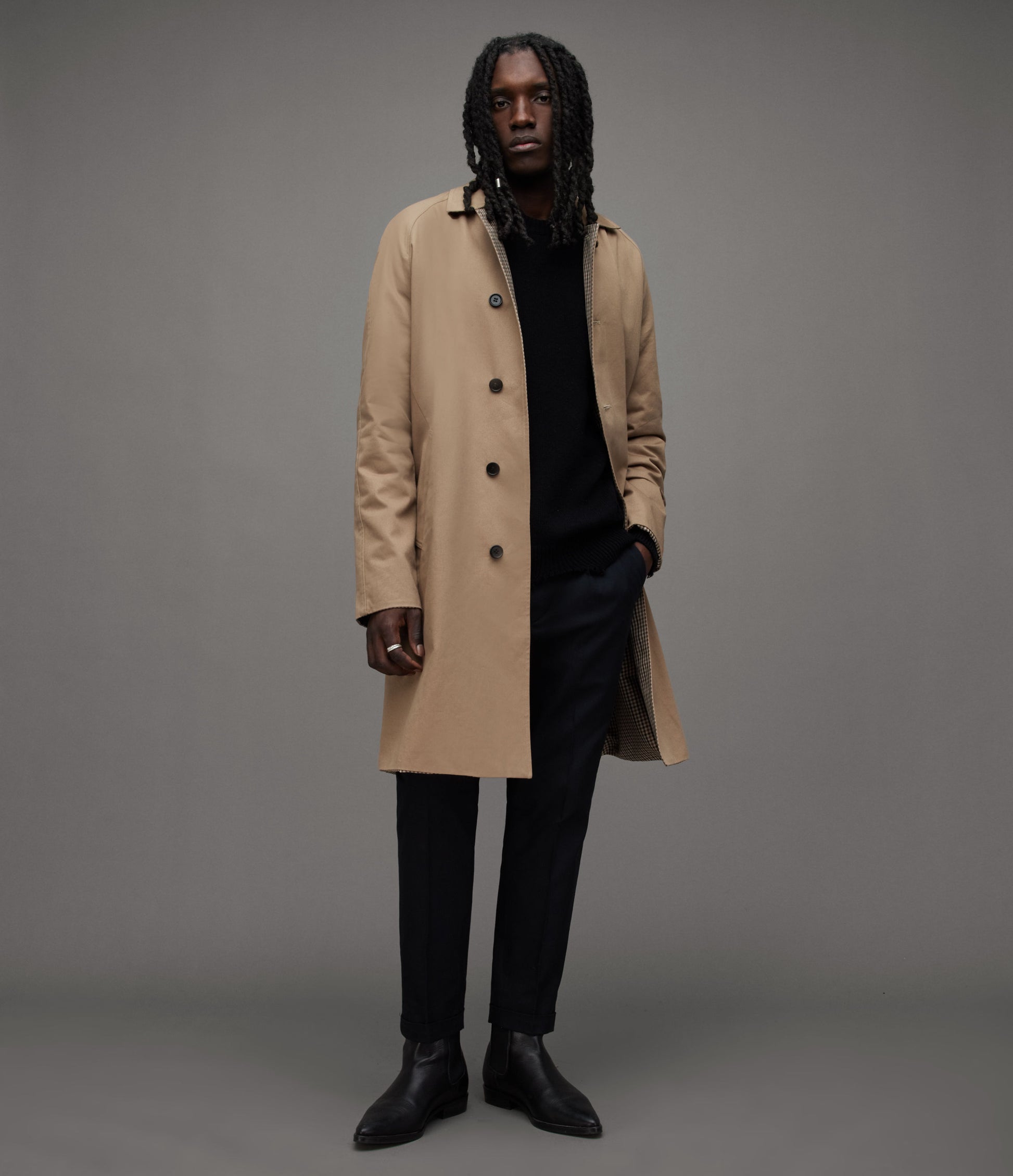 Denman Coat - AllSaints Hong Kong