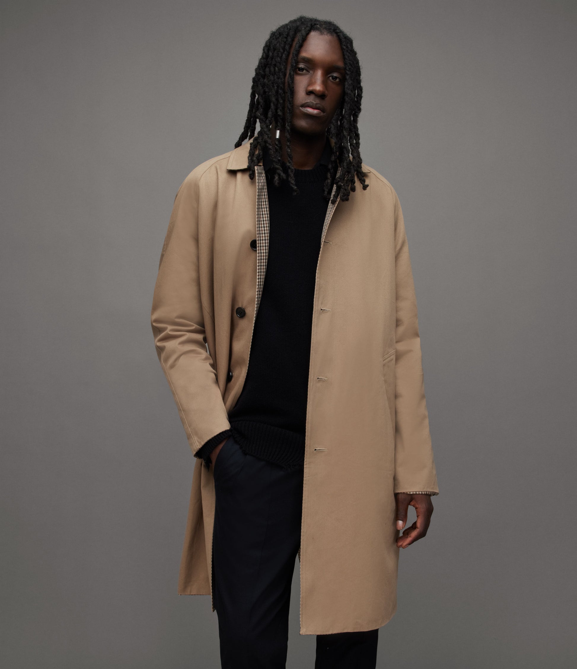 Denman Coat - AllSaints Hong Kong