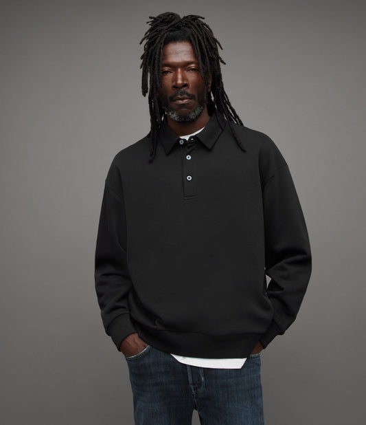 Waite Sweat Polo - AllSaints Hong Kong