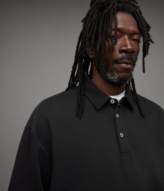 Waite Sweat Polo - AllSaints Hong Kong