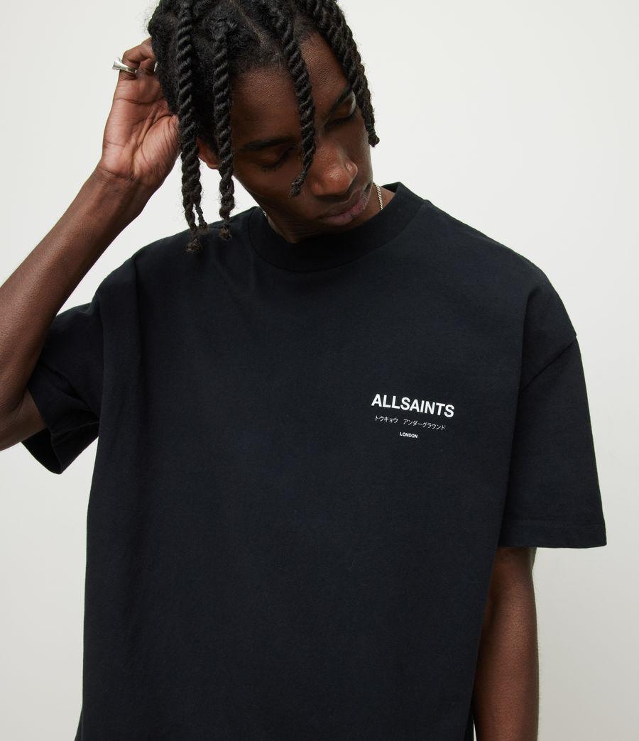 Underground Short Sleeve Crew Graphic T-Shirt - AllSaints Hong Kong