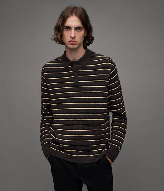Stafford LS Polo - AllSaints Hong Kong