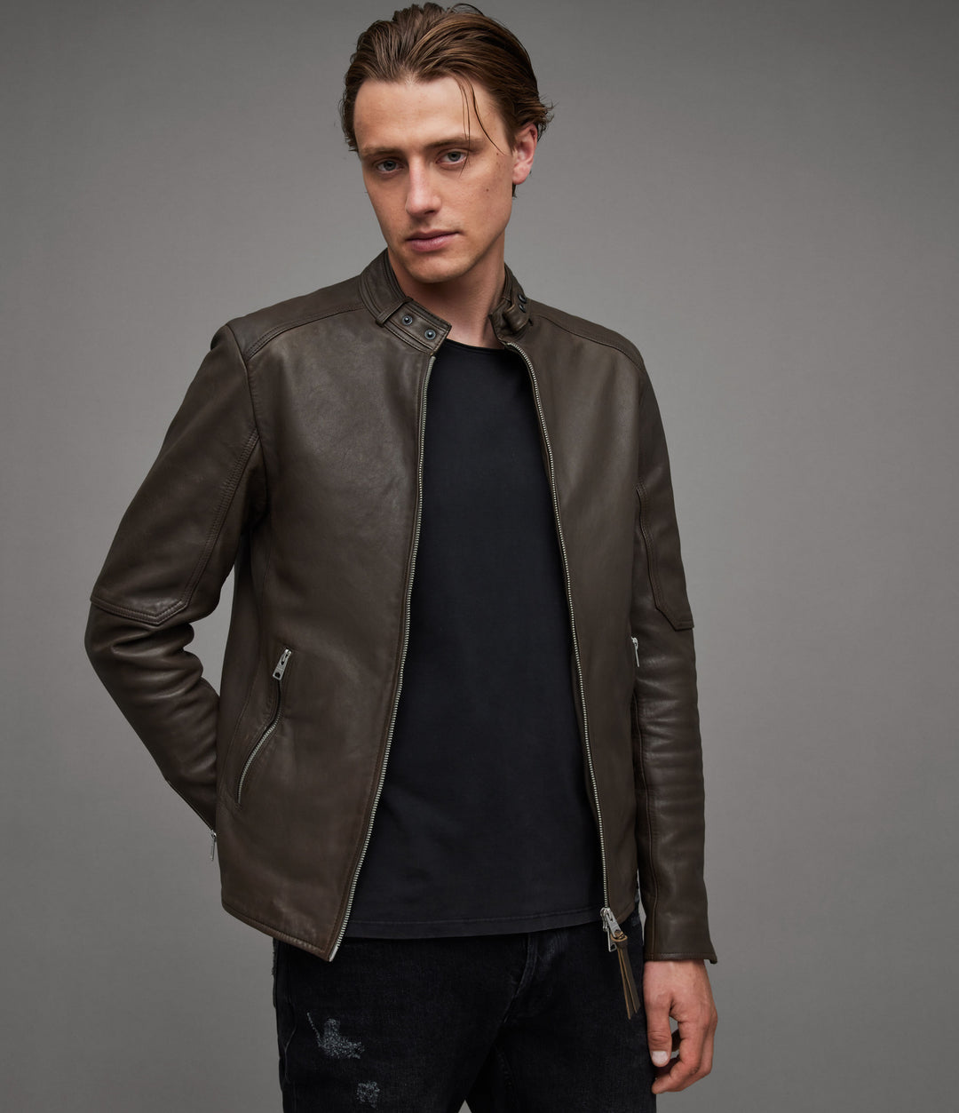 Cora Jacket | Menswear | AllSaints HK – AllSaints Hong Kong