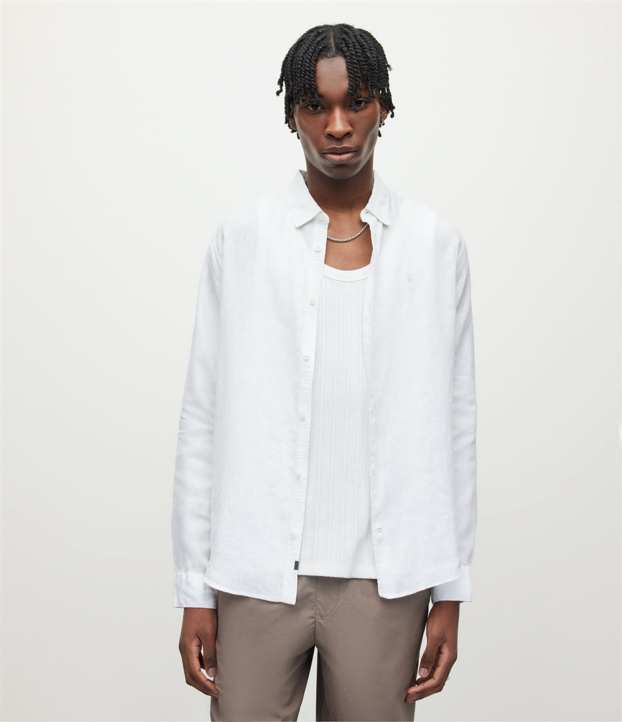 Cypress LS Shirt | Menswear | AllSaints HK – AllSaints Hong Kong