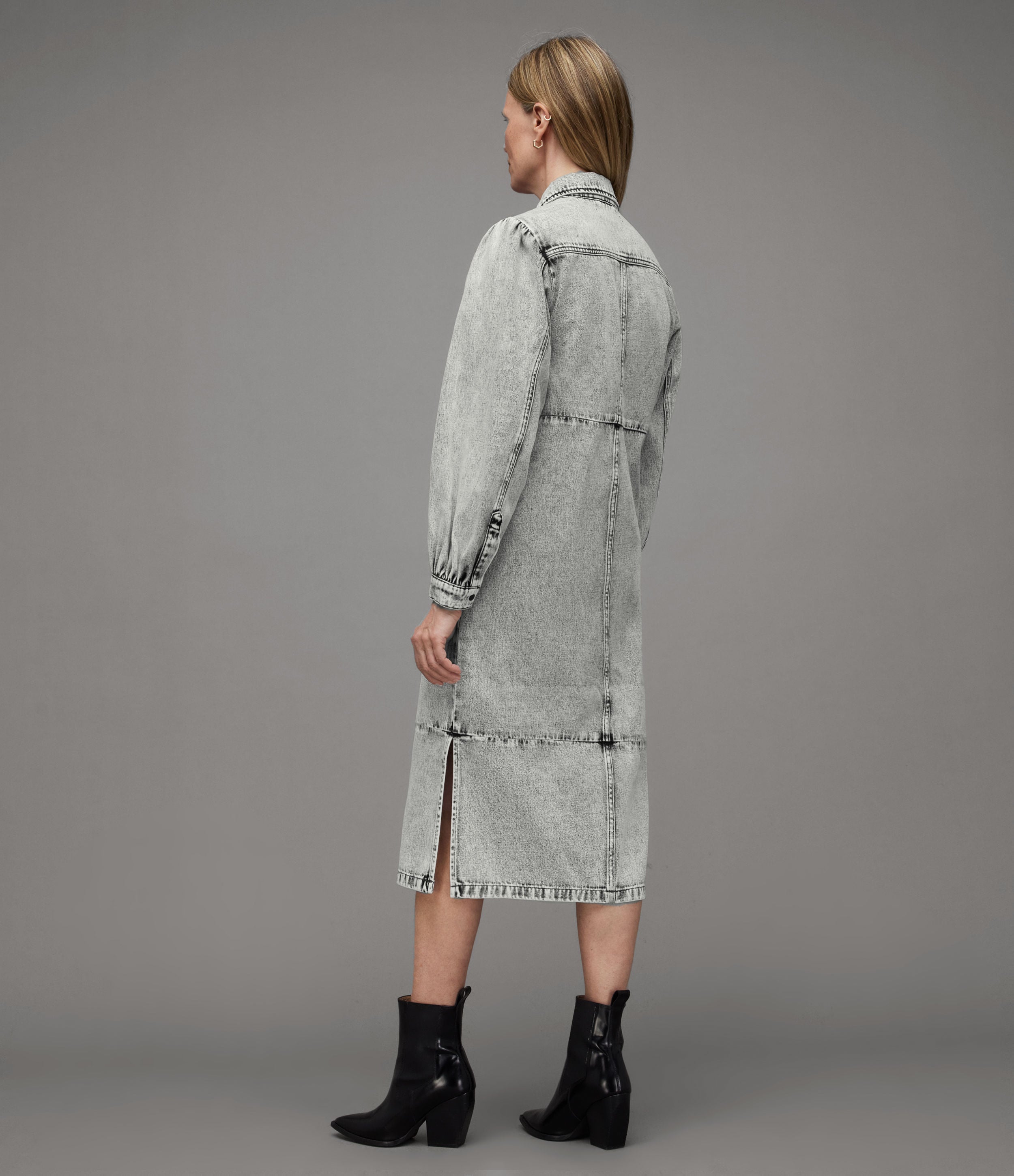 Ava Denim Dress - AllSaints Hong Kong