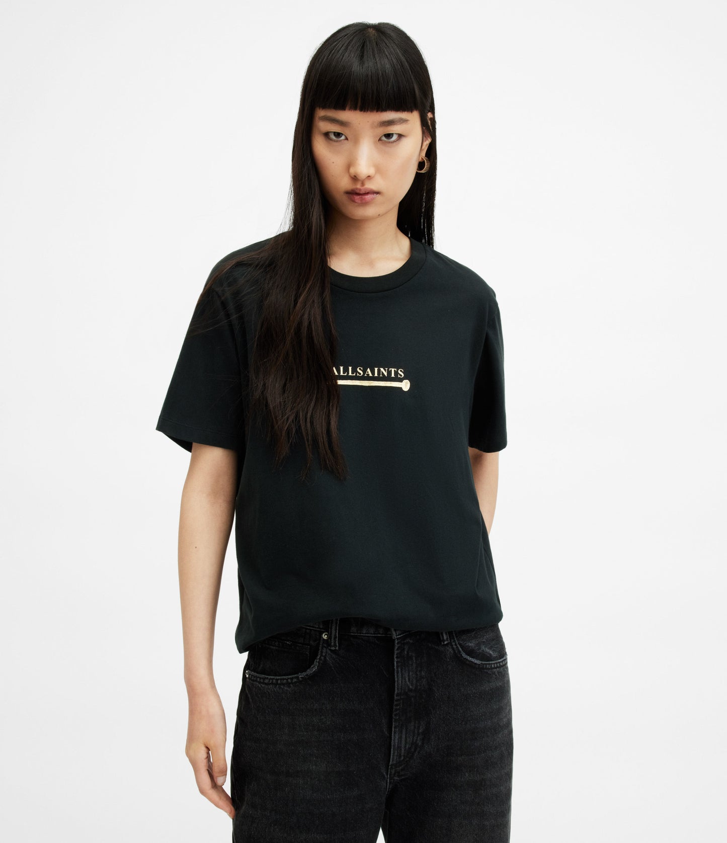 Perta Boyfriend Tee - AllSaints Hong Kong