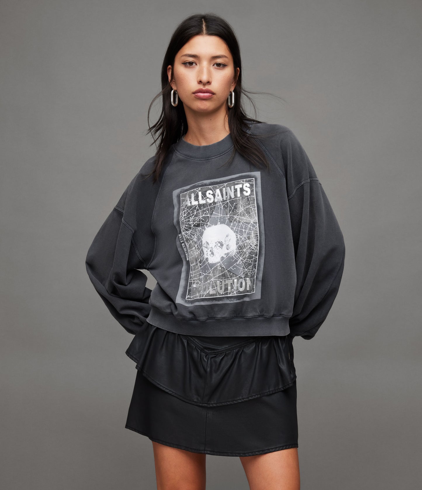 Polestar Tayla Sweatshirt - AllSaints Hong Kong