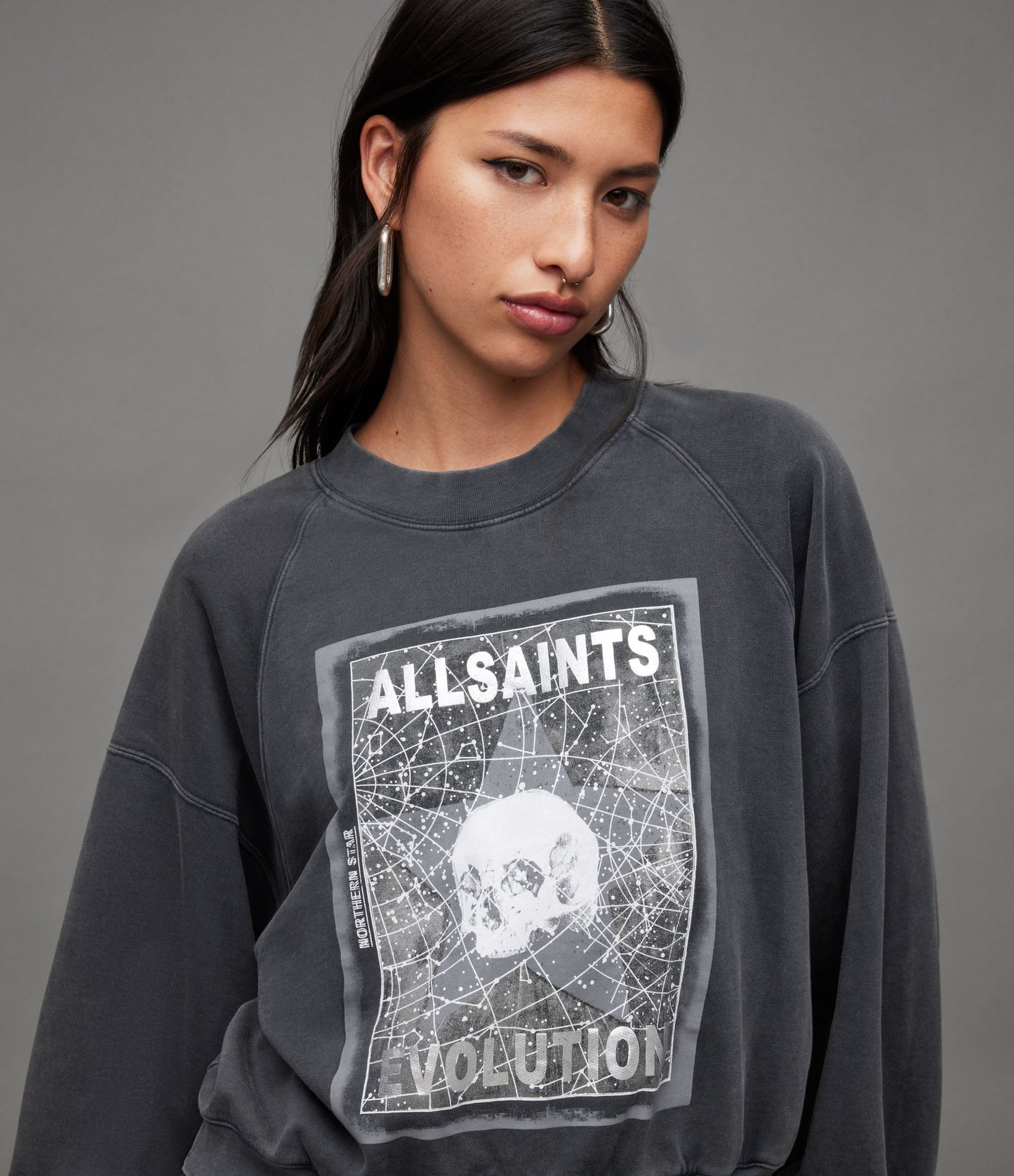 Polestar Tayla Sweatshirt - AllSaints Hong Kong