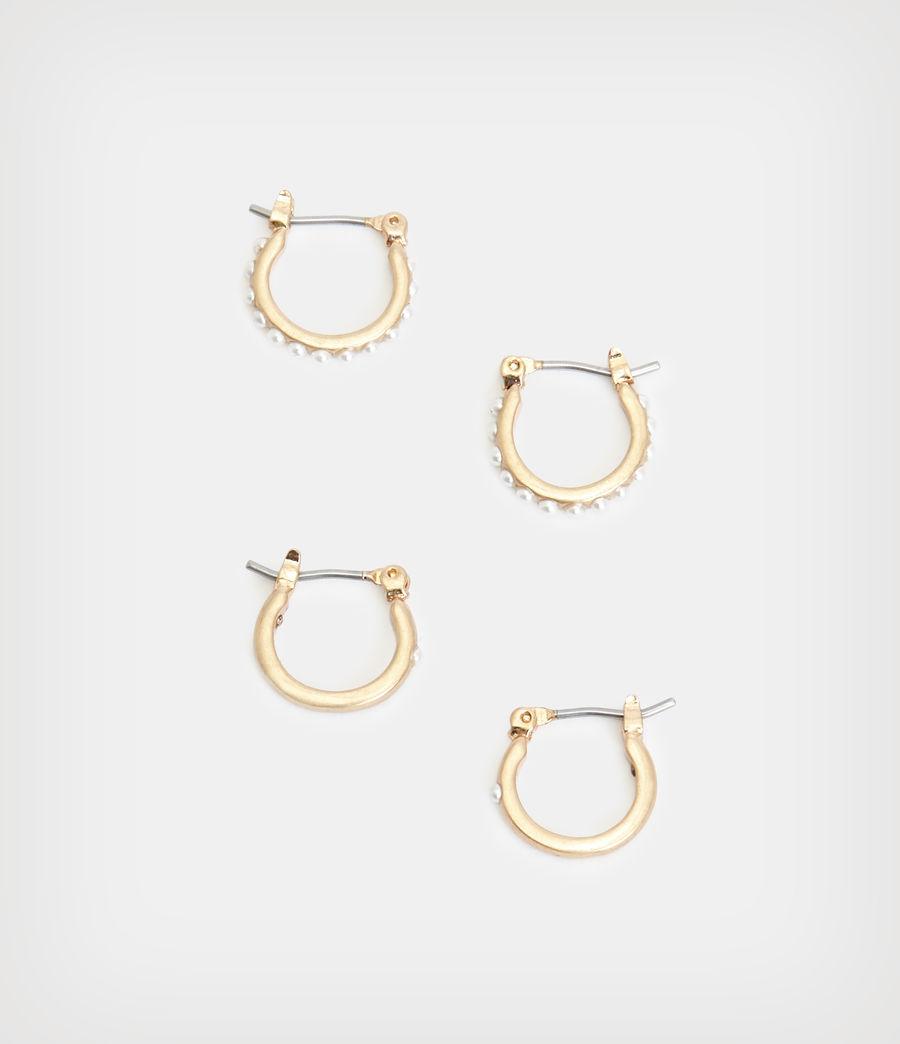 Jada Huggie Earrings Set