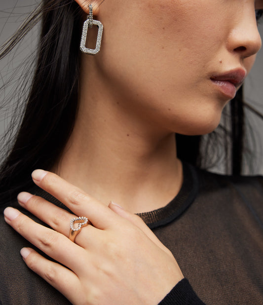 Vida Heart Bead Ring