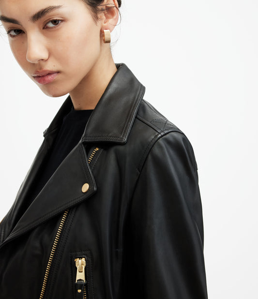 Elora Biker Leather Jacket