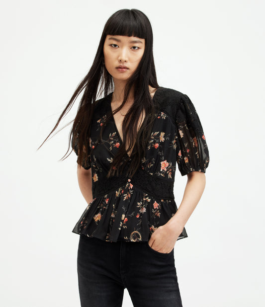 Dinah Tanana Top - AllSaints Hong Kong