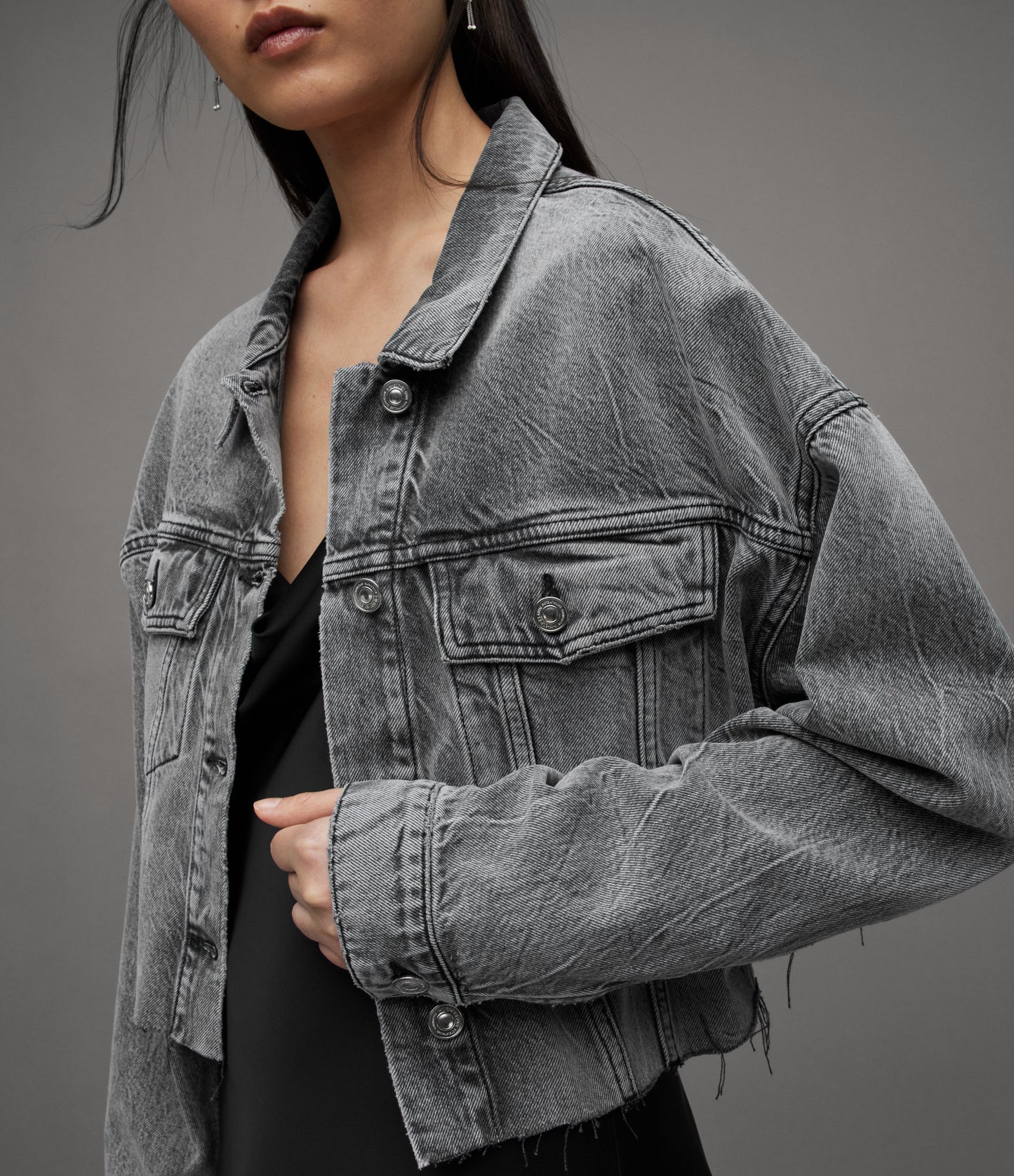Piper Crop Denim Jacket
