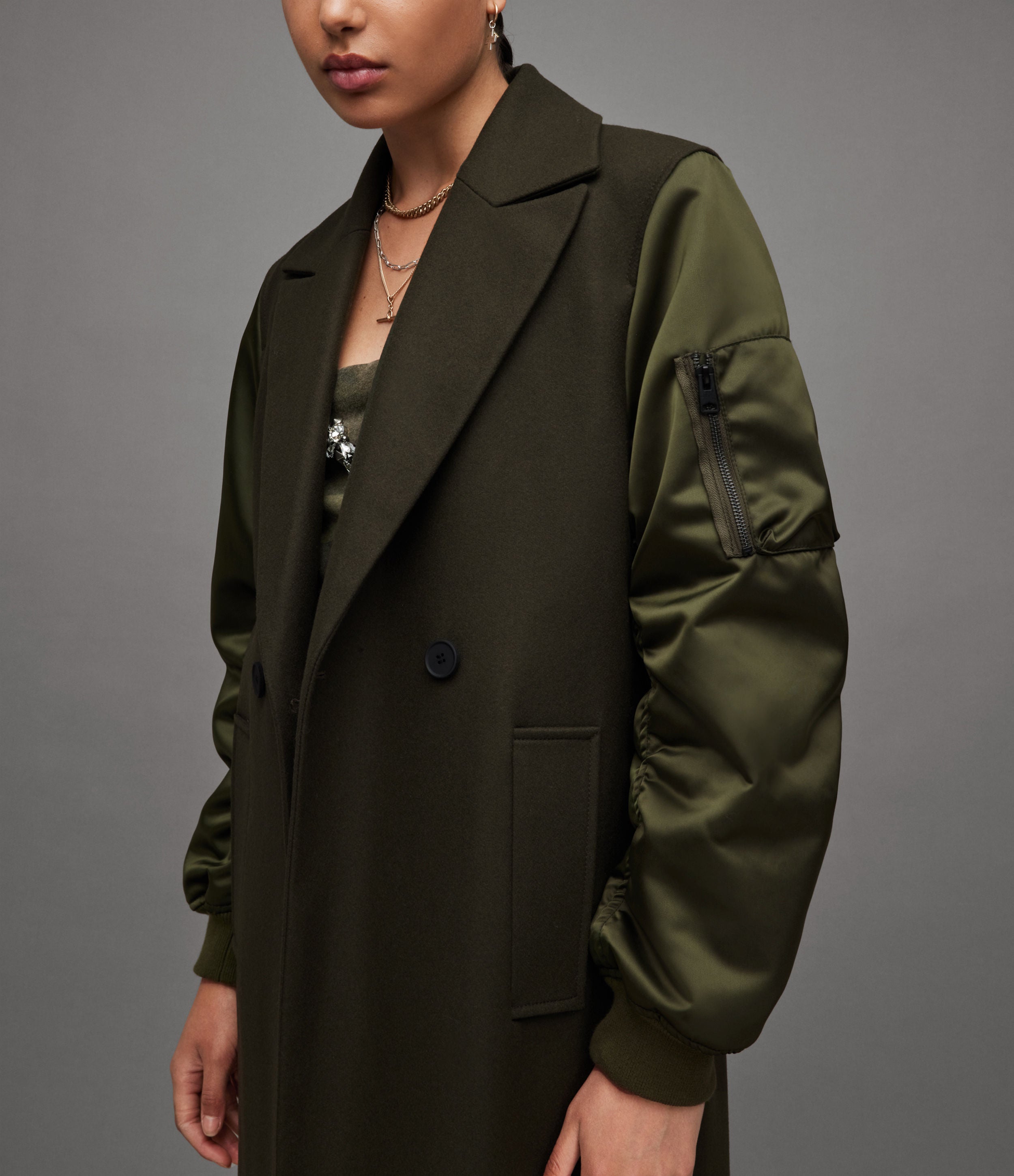 Paulah Coat - AllSaints Hong Kong