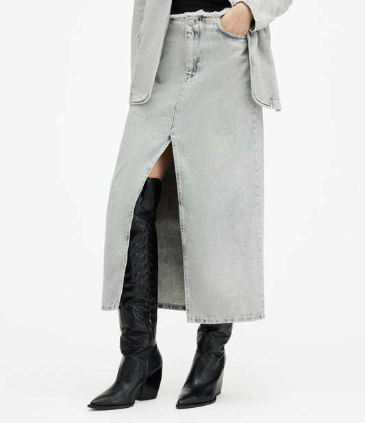 Honor Maxi Skirt - AllSaints Hong Kong